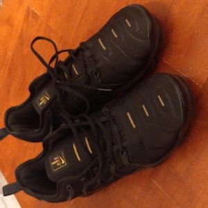 Nike Air Vapor Max Plus Black w/ Gold Size 13